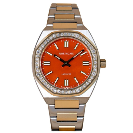 Northgate Club Diamond Sunset Orange MOP Gold/Steel (Ladies Size)