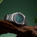 Chronograph Emerald Green diamond silver size 40mm