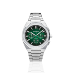 Chronograph Emerald Green diamond silver size 40mm - Image 2