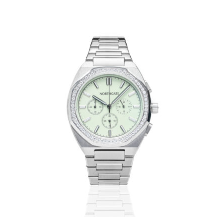 Chronograph Mastic diamond silver size 40mm