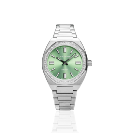Northgate Club 34 Diamond – Silver- Sage Green– Women – 34mm