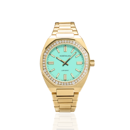 St.Barth Azur diamond gold size 34mm