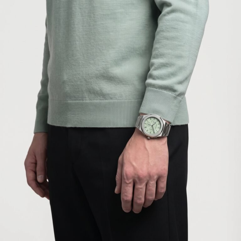 Northgate Club 40 – Silver Mastic Light Green – Chronograph - view 2