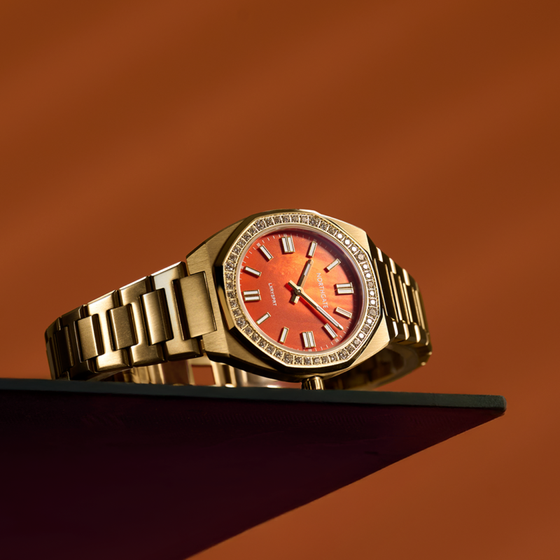 Northgate Club 34 – Gold Aristocrat Orange – Diamond – Mother of Pearl - view 2