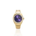 Imperial purple diamond gold size 34mm - Image 2