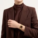 Northgate Club 34 – Gold Nutella brown – Arabic Numerals - view 2