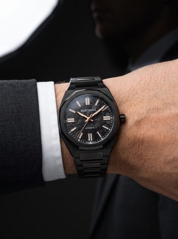 Northgate Club 38 – Rose Meteor Black – Automatic - view 2