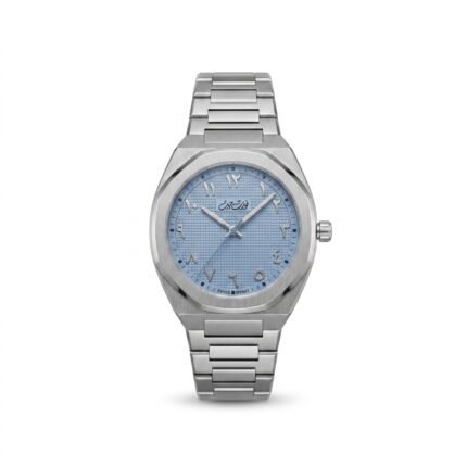 Northgate Club 40 – Silver Sky Blue Clou de Paris – Automatic