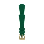 Northgate Club34 Emerald Green rubber strap (gold buckle)