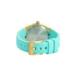 Northgate Club34 St.Barth Azur rubber strap (gold buckle) - Image 5