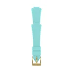 Northgate Club34 St.Barth Azur rubber strap (gold buckle)