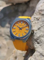 Northgate Club34 Yuma Yellow rubber strap steel - Image 2