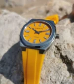 Northgate Club34 Yuma Yellow rubber strap steel - Image 3